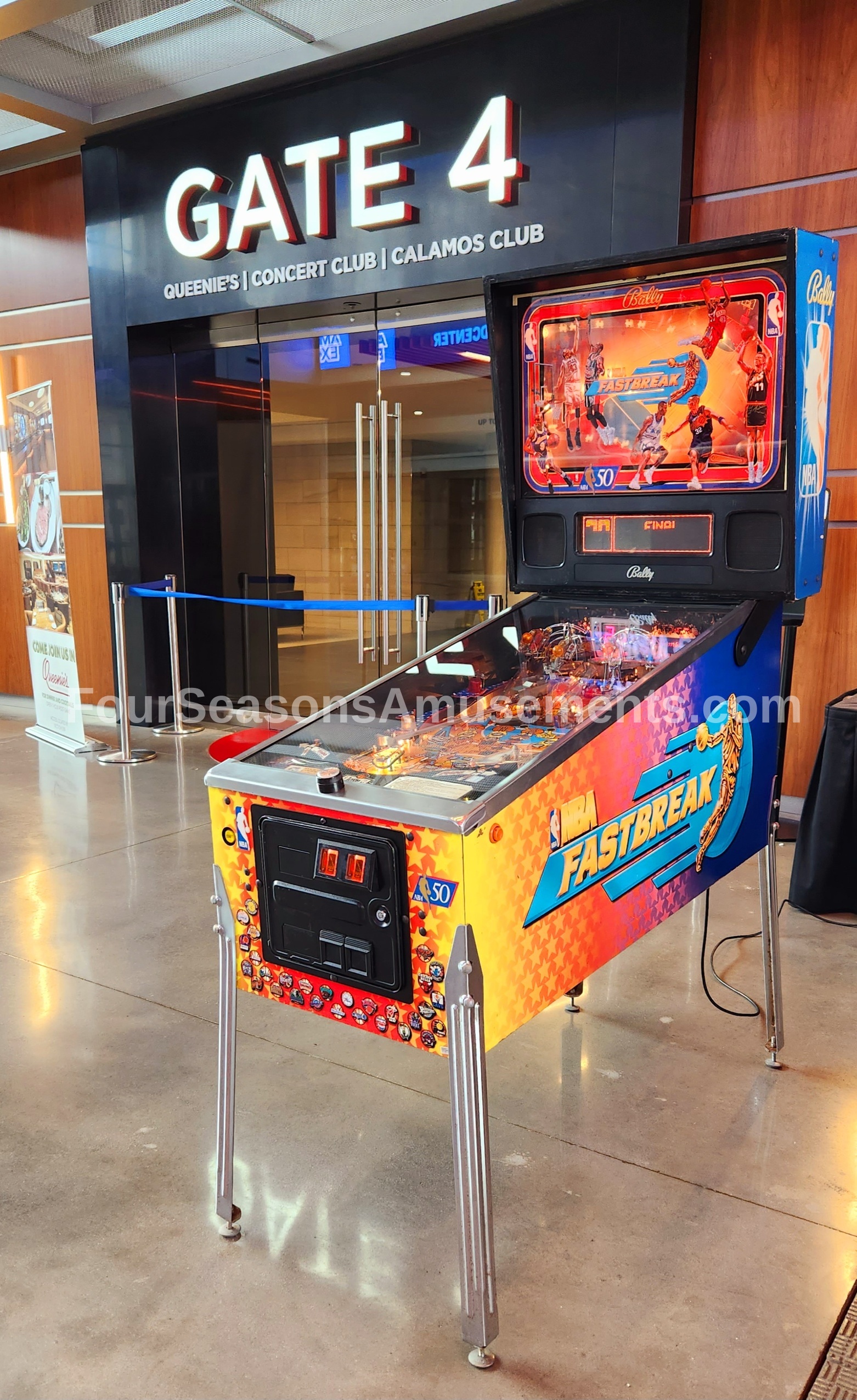 NBA Fastbreak Pinball Machine