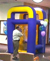 Inflatable Money Machine