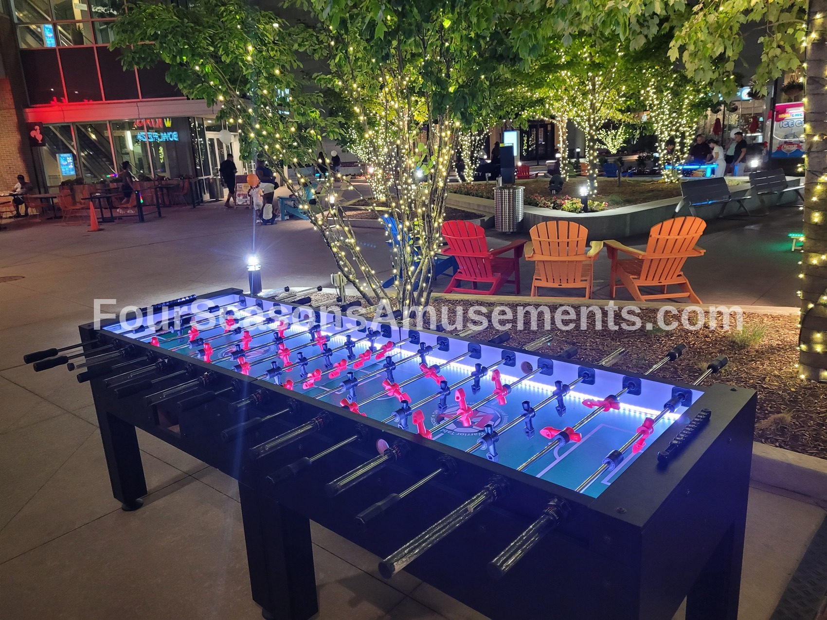 Giant Extreme LED (8 Player) Foosball Table