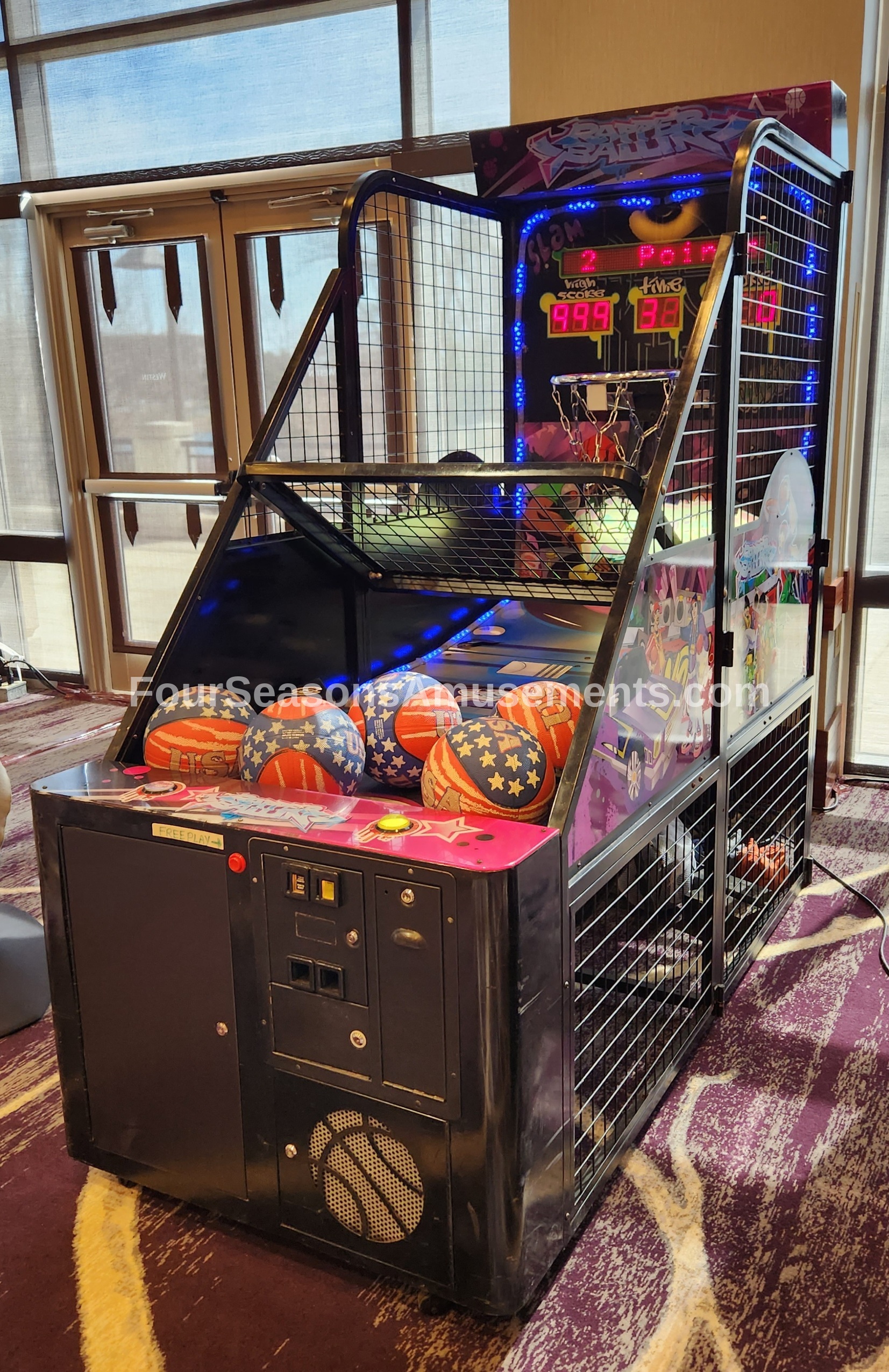 Love Tester Carnival Machine - Arcade Party Rental Classic