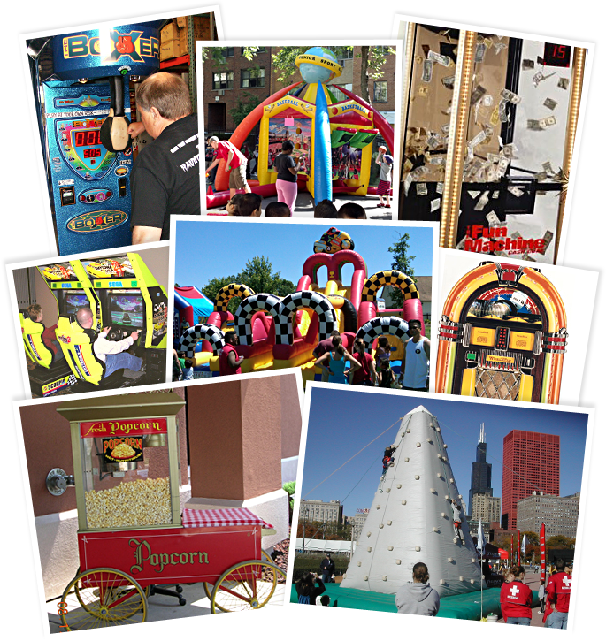 Picture of all the Rides