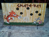 Splatt-A-Ratt Cork Gun Shooting Gallery