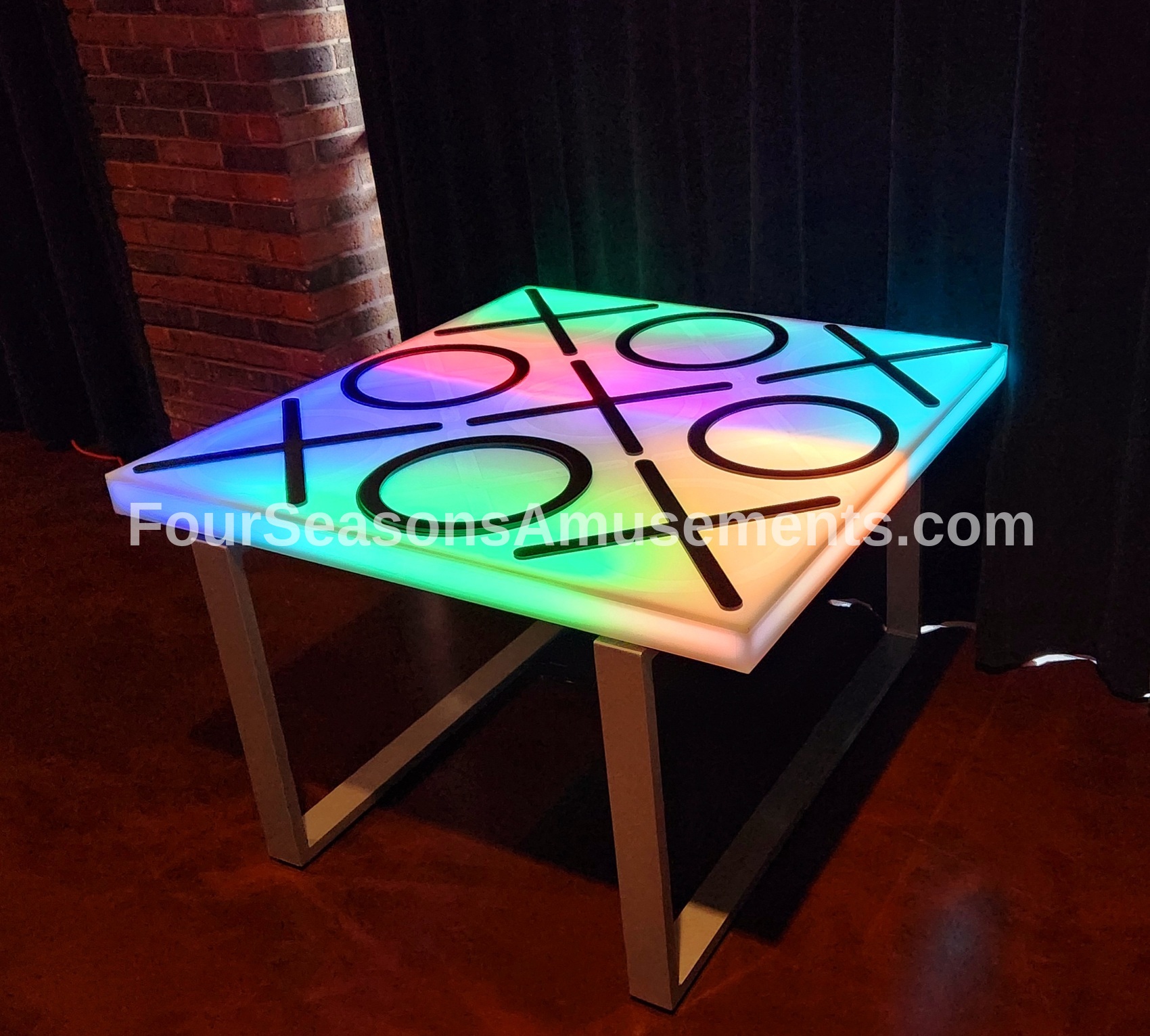 Giant LED Tic Tac Toe Table