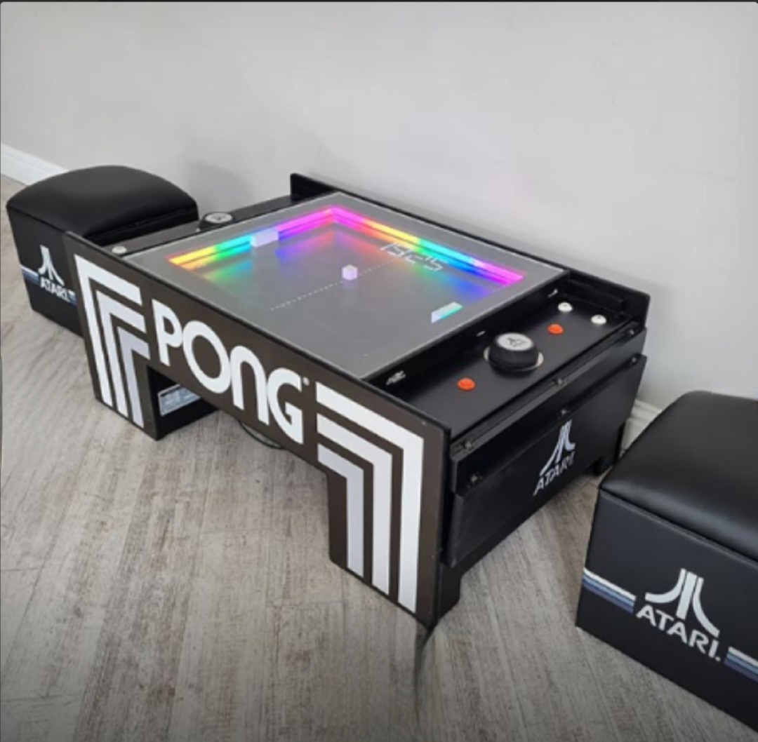 Deluxe Atari Pong Interactive Table Game