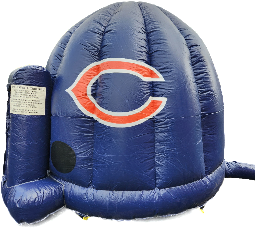 Giant NFL Helmet Inflatables- Chicago Bears or Green Bay Packers