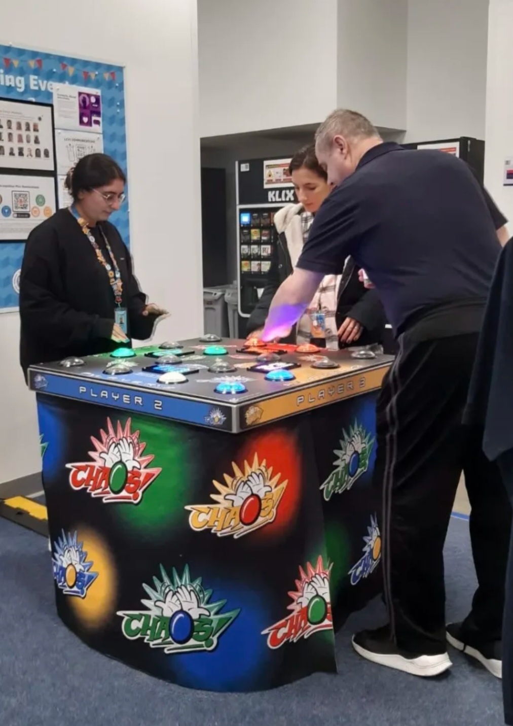 Chaos!  4 Player Electronic Reaction Game