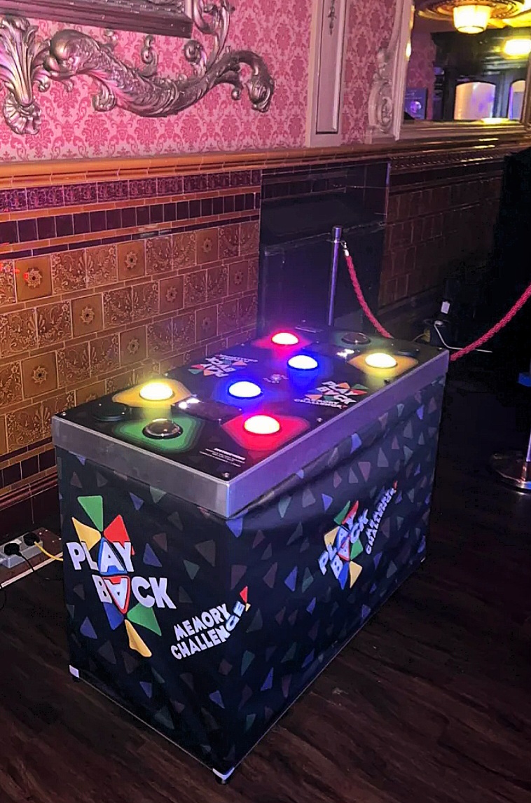 Giant LED Simon- Playback Memory Challenge